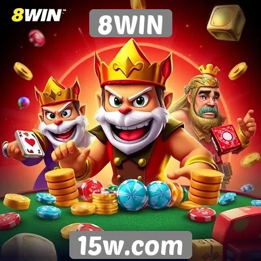 Recursos exclusivos do site de jogos 8WIN