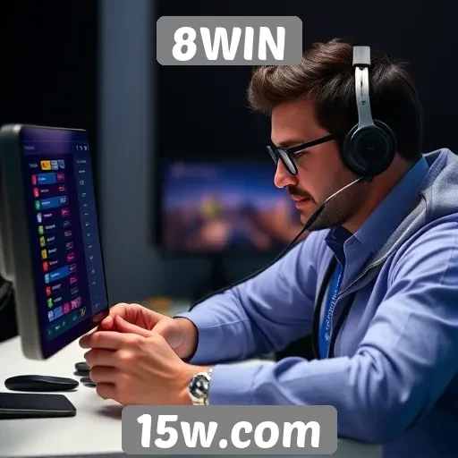 Experiência do usuário no site 8WIN